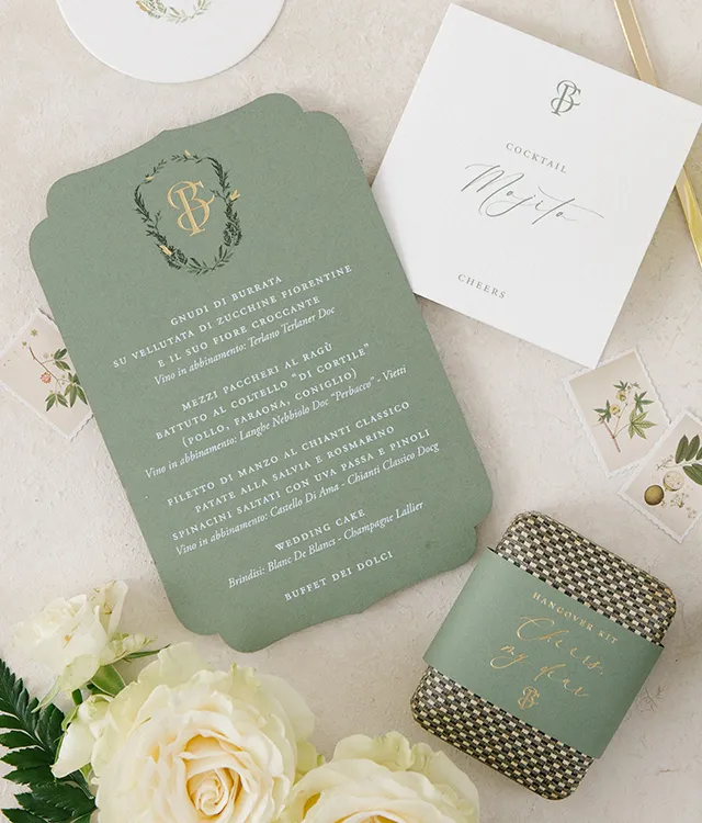 partecipazioni matrimonio eleganti Loveday Monza